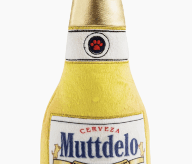 Muttdelo Beer Bottle Dog Toy