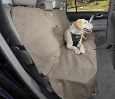 Heather Bench Seat Cover For Dogs – Heather Nutmeg